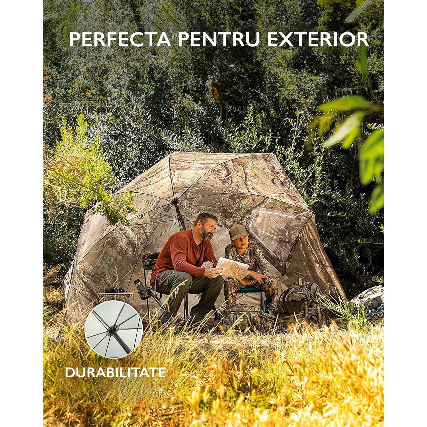 Umbrela de Plaja Freezy Air SunShield Umbrela de Plaja Freezy Air SunShield
